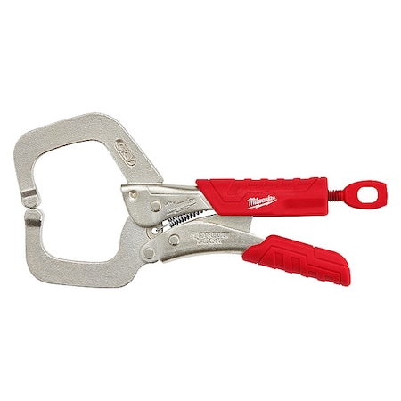 Milwaukee Tool 6 in. Lock Clamp w/Reg Jaws, Durable Grip 48-22-3632