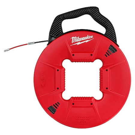 Milwaukee Tool 200' Polyester Fish Tape w/ Flexible Metal Leader 48-22-4197