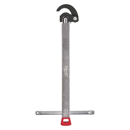 Milwaukee Tool Basin Wrench, 1.25 in. Capacity 48-22-7001