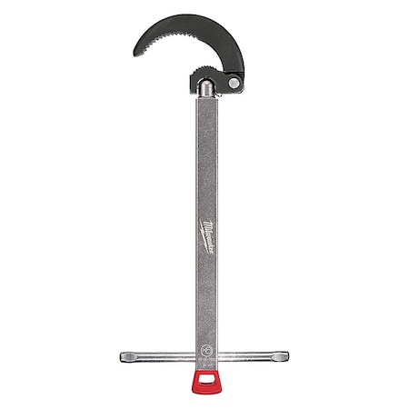 Milwaukee Tool Basin Wrench, 2.5 in. Capacity 48-22-7002