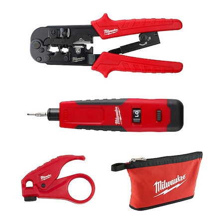 Milwaukee Tool Twisted Pair Install Kit 48-22-8101