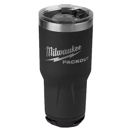 Milwaukee Tool PACKOUT 30oz Tumbler - Black 48-22-8393B