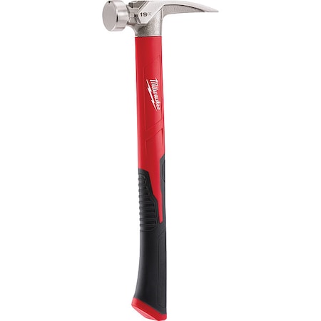 Milwaukee Tool 19 oz Smooth Face Poly/Fiberglass Handle Hammer 48-22-9316