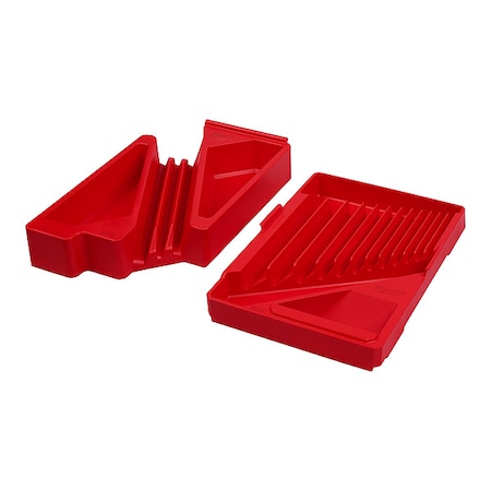 Milwaukee Tool SocketTray, Red, Polypropylene, 123/8in, 1PK 48-22-9484T