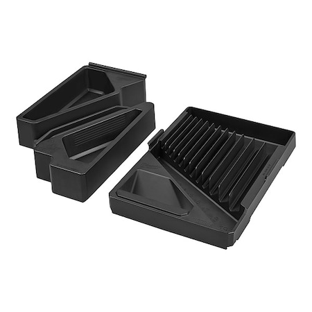 Milwaukee Tool SocketTray, Blk, Polypro, 123/8in, 1PK 48-22-9483T
