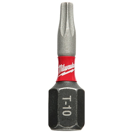 Milwaukee Tool SHOCKWAVE 2-Piece Impact Torx T10 Insert Bits, PK2 48-32-4427