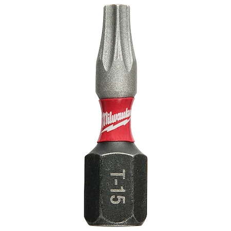 Milwaukee Tool SHOCKWAVE 2-Piece Impact Torx T15 Insert Bits, PK2 48-32-4428
