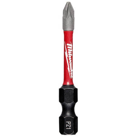 Milwaukee Tool Shockwave 2" Impact Pozidriv No. 1 Power Bit 48-32-4831