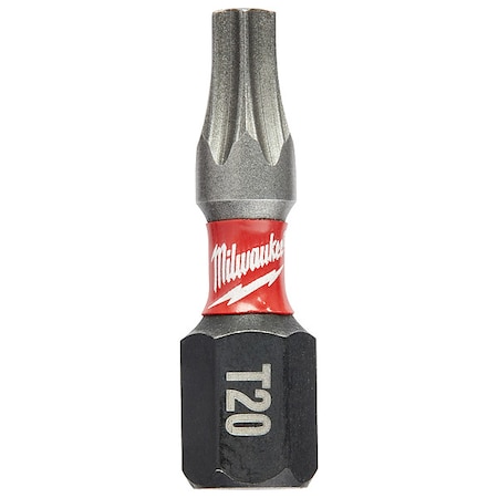 Milwaukee Tool SHOCKWAVE 1" Impact T20 Insert Bits, PK15 48-32-5011