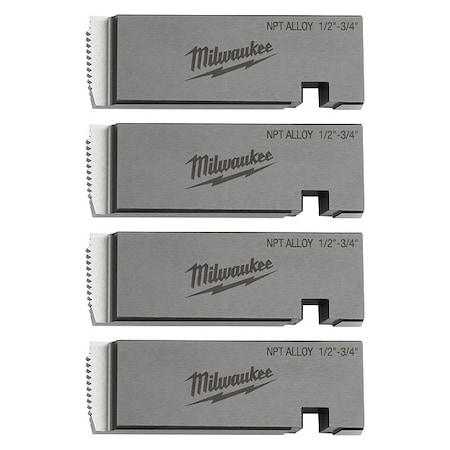 Milwaukee Tool Pipe Threading Die, NPT Thread, RH 48-36-1201