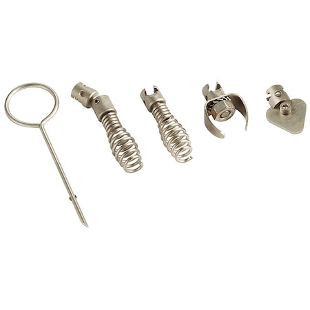 Milwaukee Tool 5PC Small Cable Head Attachment Kit w/ RUST GUARD Plating 48-53-2685