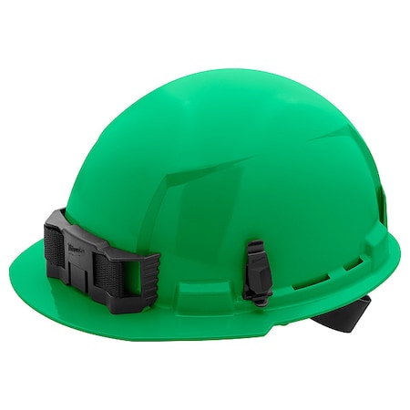 Milwaukee Tool BOLT Green Front Brim Hard Hat w/4pt Ratcheting Suspension - Type 1, Class E 48-73-1106