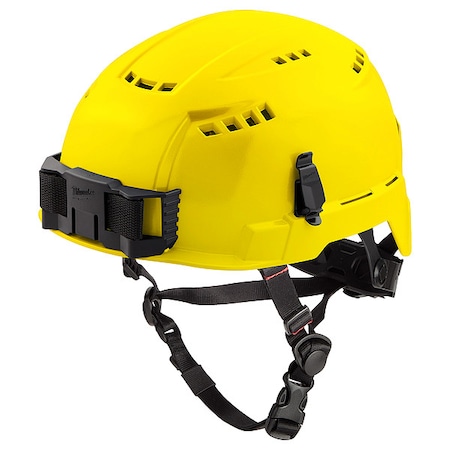 Milwaukee BOLT Yellow Vented Safety Helmet with IMPACT ARMOR Liner (USA)-Type 2, Class C - 48-73-1352