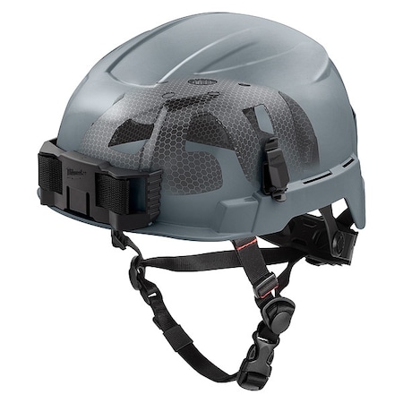 Milwaukee Tool BOLT Gray Safety Helmet with IMPACT ARMOR Liner - Type 2, Class E 48-73-1379