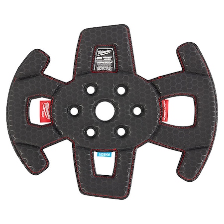 Milwaukee Tool Hard Hat Liner, Black, Polyester 48-73-1382