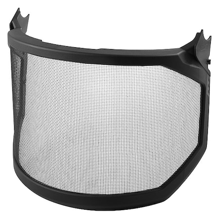 Milwaukee Tool BOLT 10PK Mesh Shield Replacement (Helmet & Hard Hat Mount), Gray Visor, Stainless Steel 48-73-1433