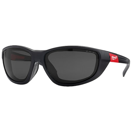 Milwaukee Tool Polarized Performance Safety Glasses w/Gasket, Black Lens, Anti-Fog & Anti-Scratch Lens (Polybag) 48-73-2046