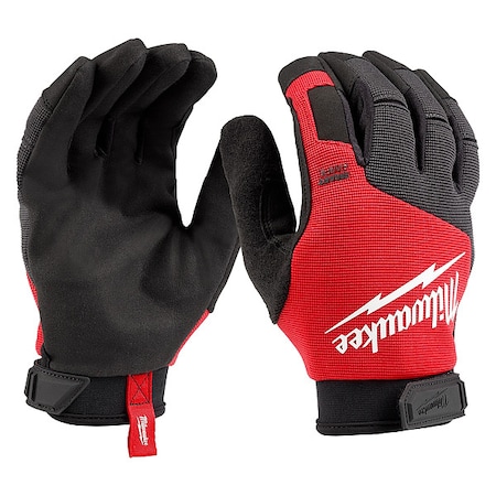 Milwaukee Tool Work Glove, Synthetic Leather Palm, Breathable Lining, Smartswipe Knuckle, Reinforced Thumb, M 48-73-8521