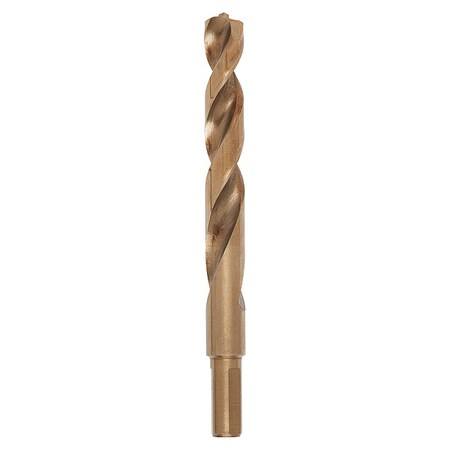 Milwaukee Tool Jobber Drill Bit, Uncoated, 15/32 in. dia. 48-89-2327