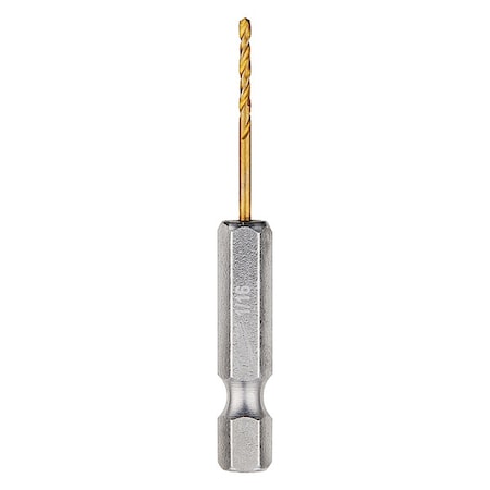 Milwaukee Tool 1/16" Titanium SHOCKWAVE, PK2 48-89-4601