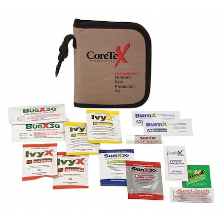 Zoro Select First Aid Kit and Housing, Nylon 14 Components, 5 People Served 59084