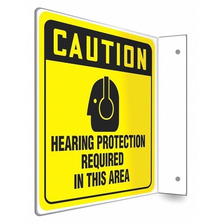 Condor High Visibility Safety Sign, 8" W, 8" H, 480X88 480X88
