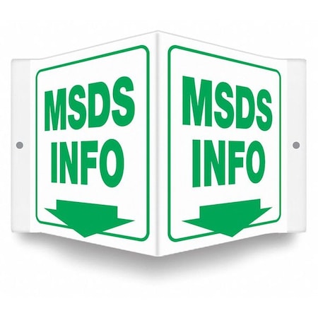 Condor Safety Sign, 6 inx8 1/2 in, PETG 480Y74