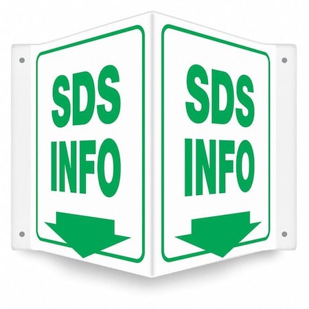 Condor Safety Sign, 12 inx14 in, PETG 480Y75