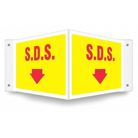 Condor Safety Sign, 8 inx18 in, PETG 480Y78