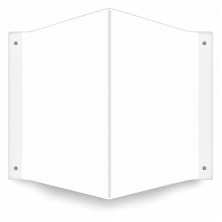 Condor , 14 in W x 12 in H, V-Shape Projection, PETG, 480Z86 480Z86