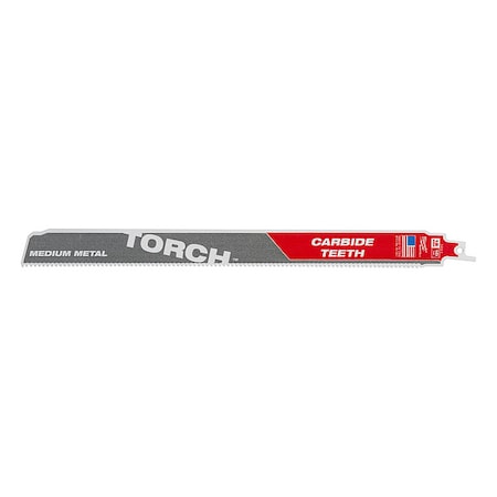 Milwaukee Tool 12 in x 10 TPI, Reciprocating Saw Blade, 5 PK 48-00-5553