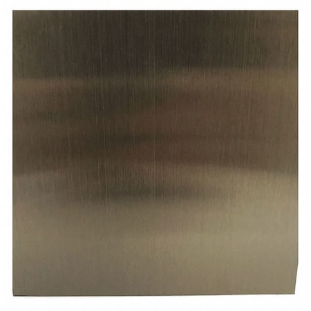 Zoro Select Sheet, Quartz Bronze, 96" L, 48" W, 20 ga, SS T22 Quartz Bronze HL FPR 20Gx48x96