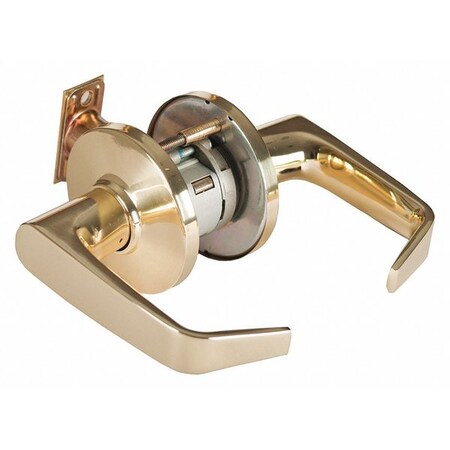 Best Door Lever Lockset, 4-7/8" Strike Dim 9K37D15DS3605