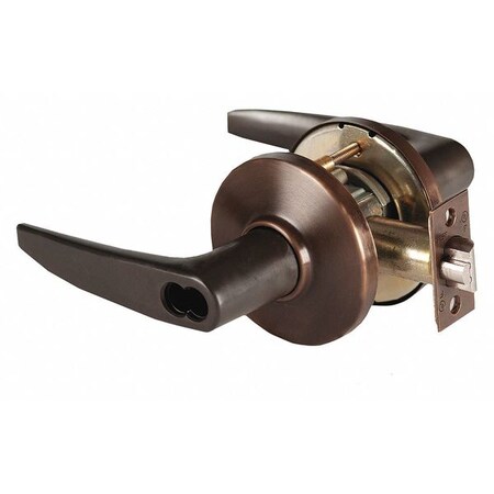 Best Door Lever Lockset, 4-7/8" Strike Dim 9K37D16DS3613