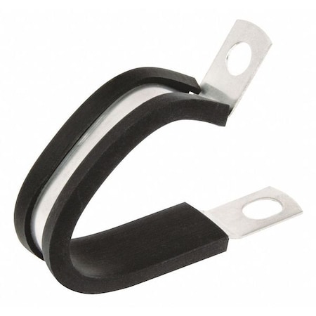 Kmc Cable Clamp, Steel, 1 in Bundle Dia., Gray, 10 PK CDL1609Z1