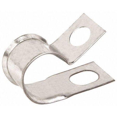 Kmc Cable Clamp, Steel, 5/16 in Bundle Dia., Gray, 10 PK CF0513Z1