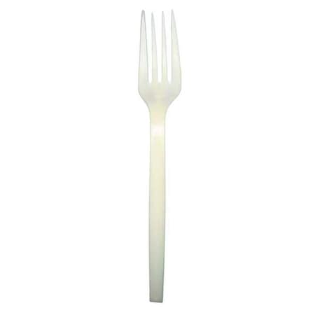 Zoro Select Fork, Beige, Heavy Weight, PK1000 PWF-7