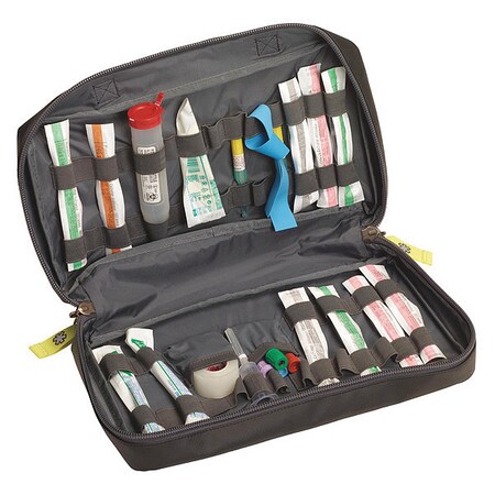 Meret Products Medical Supply Case, Tarpaulin, Black M5001DP2-IV