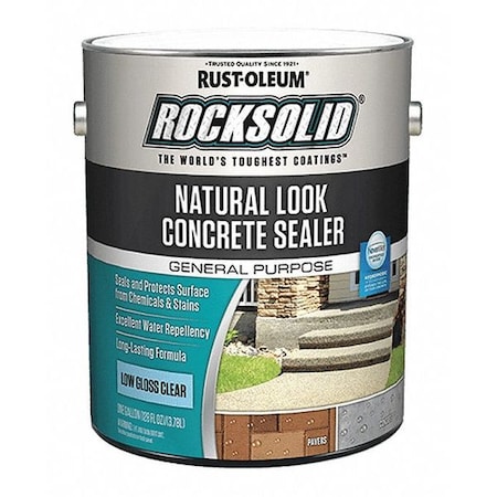 Rust-Oleum Sealer, Semi-Gloss Finish, Clear, Water Base 317928