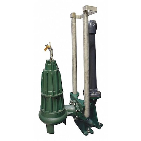 Zoeller Disconnect/Rail System, Cast Iron, 15" L 39-0154