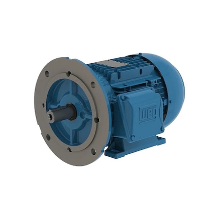 Weg Three-Phase General Purpose Motor, 2 HP, 90S Frame, 460V AC Voltage, 3485 rpm Nameplate RPM 13984008