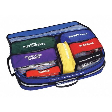 Adventure Medical Emergency Medical Kit, Nylon, Bl, 14-1/2