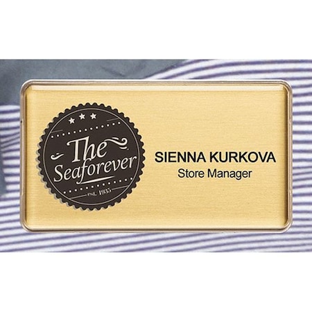 The Mighty Badge Badge, Inkjet, Blank Legend, PK10 906819