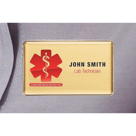 The Mighty Badge Badge, Inkjet, Blank Legend, PK10 906815