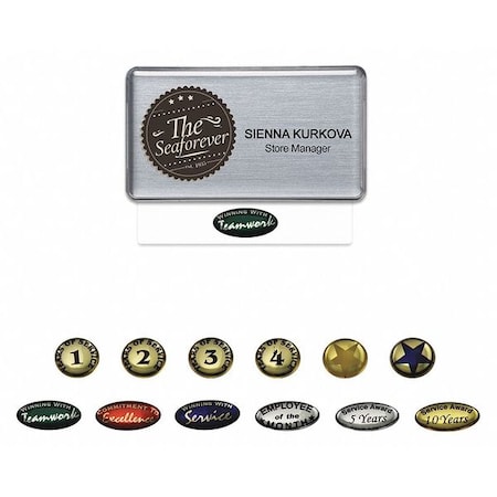 The Mighty Badge Badge, Inkjet, Blank Legend, PK10 906303