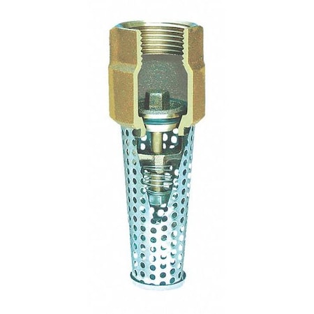 Simmons 3/4" NPT Bronze Foot Valve 452SB