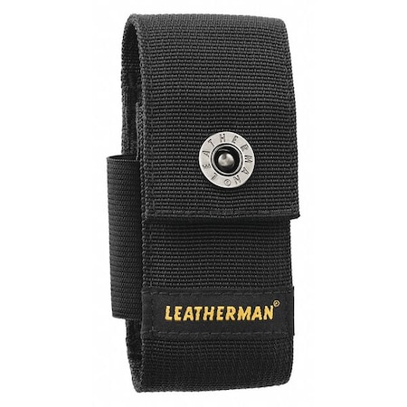 Leatherman Tool Pouch, Tool Sheath, Black, Nylon, 3 Pockets 934932