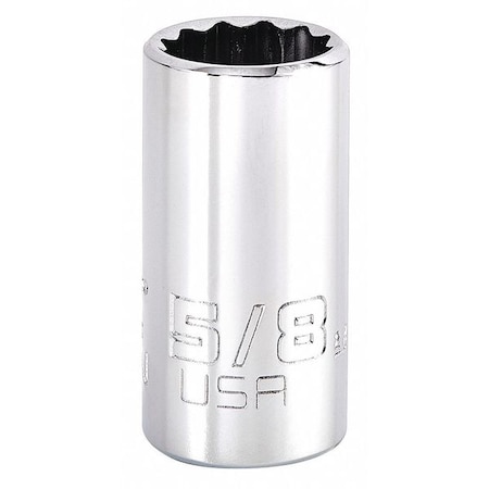 Proto 1/2 in Drive, Triple Square Metric Socket, 12 Points, Steel, Chrome, 20 mm J5420MN