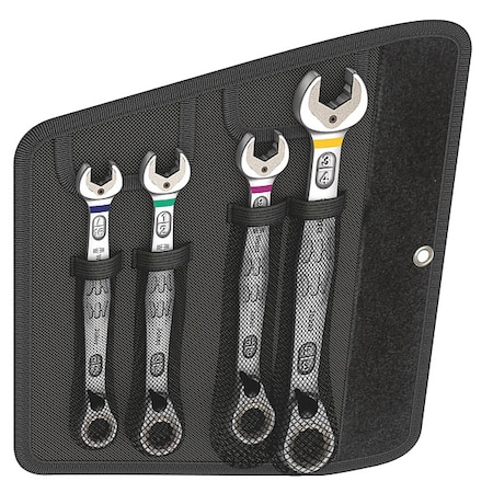 Wera Combination Wrench Set, SAE, 4 pcs. 05020092001