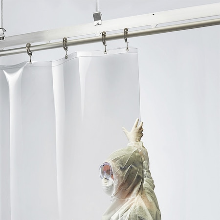 Tmi Curtain Wall, 8 ft. H, 6 ft. W, Clear 999-10211